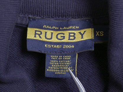 ラグビー ラルフローレン ショールカラー 2段 プリント スウェット レディース XS トレーナー 裏起毛 なし ヴィンテージ モデル タイガー 