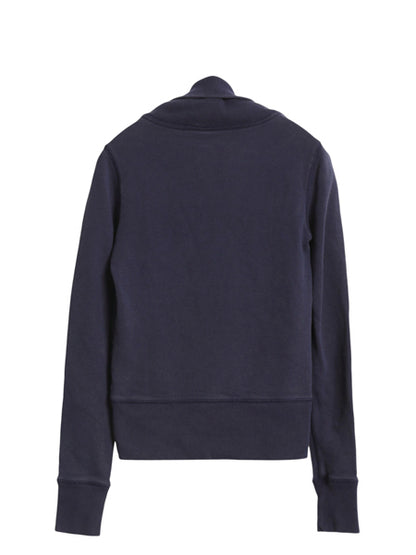 ラグビー ラルフローレン ショールカラー 2段 プリント スウェット レディース XS トレーナー 裏起毛 なし ヴィンテージ モデル タイガー 