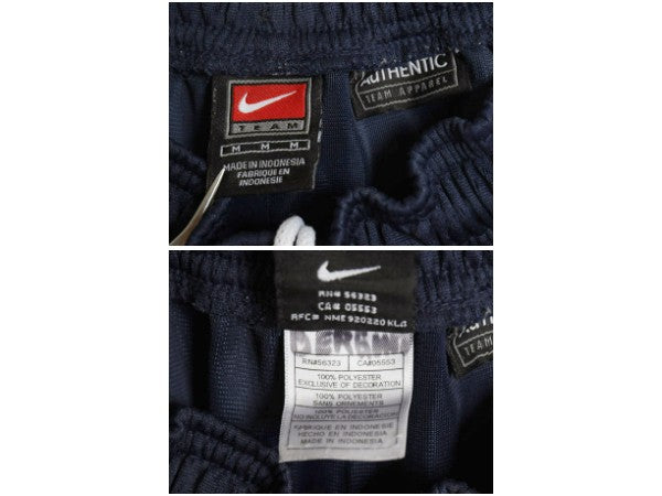 00s ナイキ バスケットボール ショーツ メンズ M オールド カレッジ ワッペン メッシュ バスパン ショートパンツ ライナー付き スウッシュ