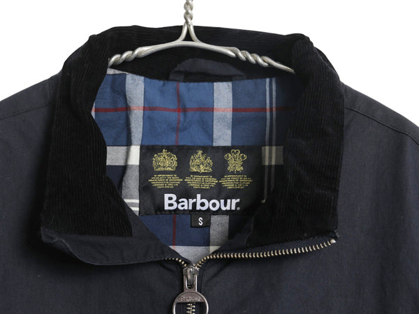 バブアー シティ ワックス ジャケット メンズ S ハイネック フルジップ ブルゾン ジャンパー オイルド ノンオイルド ショート丈 3ワラント