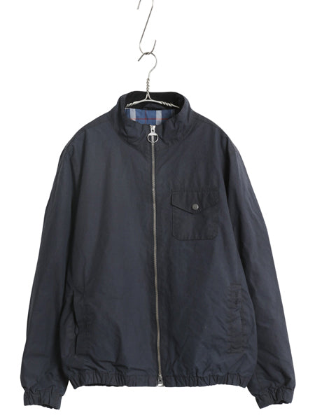 バブアー シティ ワックス ジャケット メンズ S ハイネック フルジップ ブルゾン ジャンパー オイルド ノンオイルド ショート丈 3ワラント