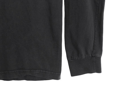 パタゴニア 両面 プリント 長袖 Tシャツ メンズ L / アウトドア ロンT ロングスリーブ P6 バックプリント カットソー シンプル トップス 黒
