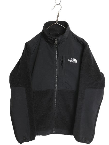ノースフェイス デナリ ジャケット レディース M / 古着 アウトドア フリース ナイロン フルジップ ハイネック ブルゾン アウター ブラック