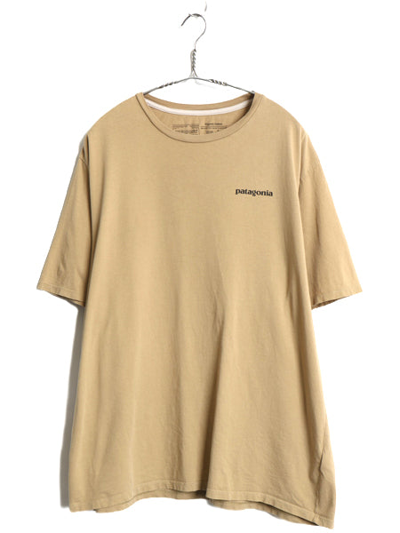 パタゴニア 両面 プリント 半袖 Tシャツ メンズ L 古着 20年製 アウトドア P6 バックプリント ボックスロゴ カットソー シンプル トップス