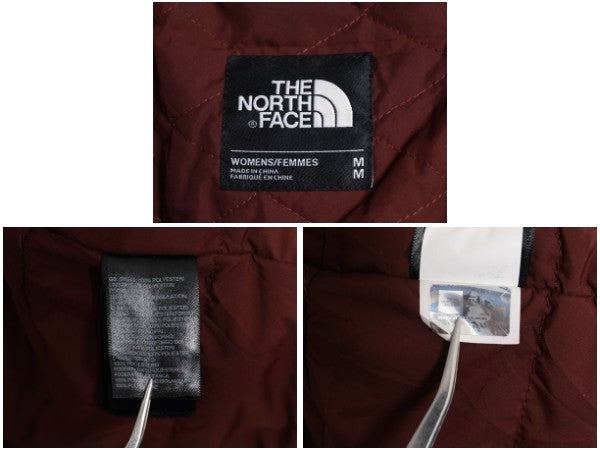 US企画 ノースフェイス Dryvent 中綿 ナイロン マウンテンパーカー ジャケット レディース M / 古着 アウトドア ハーフ コート ジャンパー 