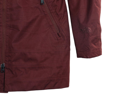 US企画 ノースフェイス Dryvent 中綿 ナイロン マウンテンパーカー ジャケット レディース M / 古着 アウトドア ハーフ コート ジャンパー 