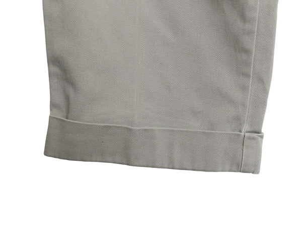  90s ポロ ラルフローレン チノ パンツ メンズ 35 34 / オールド HAMMOND PANT コットン スラックス ツータック ストレート ポロチノ 灰