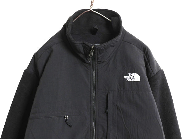 ノースフェイス デナリ ジャケット メンズ XL / アウトドア フリース ナイロン ブルゾン フルジップ ハイネック アウター 黒 大きいサイズ