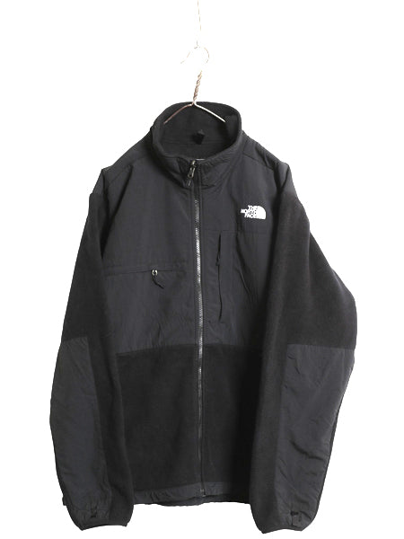 ノースフェイス デナリ ジャケット メンズ XL / アウトドア フリース ナイロン ブルゾン フルジップ ハイネック アウター 黒 大きいサイズ