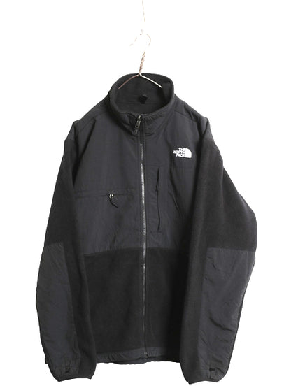 ノースフェイス デナリ ジャケット メンズ XL / アウトドア フリース ナイロン ブルゾン フルジップ ハイネック アウター 黒 大きいサイズ