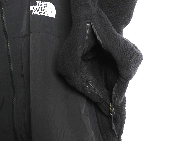 ノースフェイス デナリ ジャケット メンズ XL / アウトドア フリース ナイロン ブルゾン フルジップ ハイネック アウター 黒 大きいサイズ