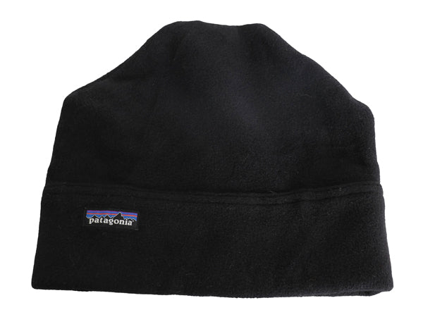 パタゴニア シンチラ アルパイン ハット メンズ レディース L XL 17年製 フリース  ビーニー 帽子 ワッチ 大きいサイズ シンプル 黒  防寒