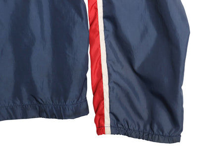 80s ナイキ ハーフジップ ナイロン ジャケット メンズ レディース M / ヴィンテージ 紺タグ プルオーバー ブルゾン スウッシュ パッカブル