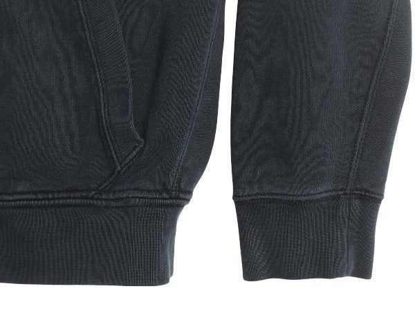 00s ポロ ラルフローレン フルジップ スウェット フード パーカー メンズ XL オールド トレーナー 裏起毛 ヘビーウェイト 大きいサイズ 黒