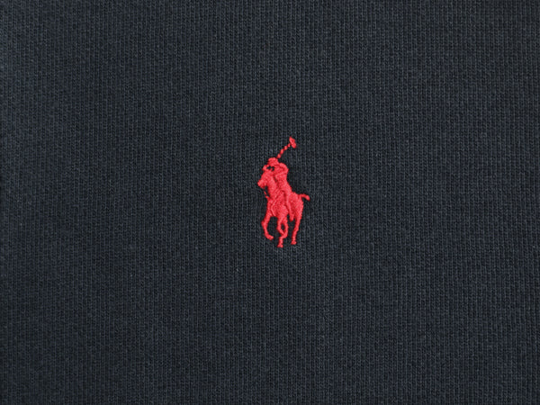 00s ポロ ラルフローレン フルジップ スウェット フード パーカー メンズ XL オールド トレーナー 裏起毛 ヘビーウェイト 大きいサイズ 黒