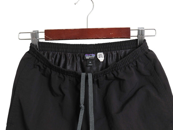 パタゴニア バギーズ ショーツ レディース XS アウトドア ナイロン スイム サーフ ショートパンツ 短パン 水陸両用 海パン インナー付き 黒