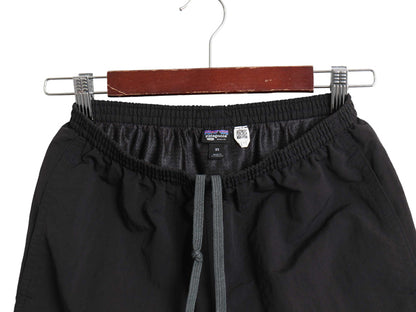 パタゴニア バギーズ ショーツ レディース XS アウトドア ナイロン スイム サーフ ショートパンツ 短パン 水陸両用 海パン インナー付き 黒