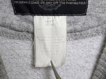 00s ★ エルエルビーン チャンピオン 別注 前V スウェット メンズ XL 程 古着 オールド アウトドア トレーナー 裏起毛 大きいサイズ 杢 灰