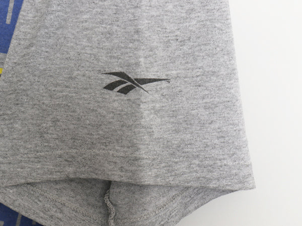 90s リーボック シャキール オニール プリント 半袖 Tシャツ メンズ XL オールド NBA バスケ カットソー グラフィック アート 大きいサイズ