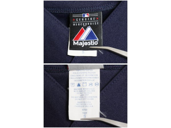 USA製 ツインズ ベースボール シャツ メンズ S / MLB オフィシャル マジェスティック 大リーグ ユニフォーム ゲームシャツ メジャーリーグ