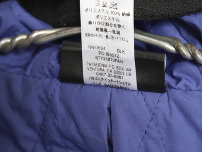 パタゴニア ベターセーター インサレーテッド フーディ レディース L 14年製 アウトドア フリース ジャケット 中綿 キルティング ブラック