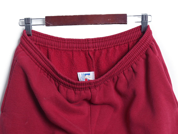 90s USA製 ラッセル 無地 スウェット パンツ メンズ レディース XL / オールド 裏起毛 トレーナー イージーパンツ ブランク ポケット付き