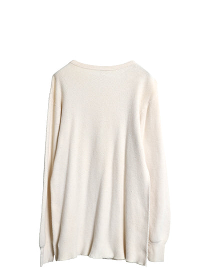 80s USA製 セントジョンズベイ 長袖 サーマル Tシャツ メンズ XL / ヴィンテージ ロンT ワッフル 無地 カットソー インナー 大きいサイズ 