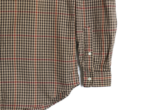 00s ラルフローレン チェック 長袖 ボタンダウン シャツ メンズ M オールド ポロ CLASSIC FIT コットン ワンポイント ポニー マルチカラー