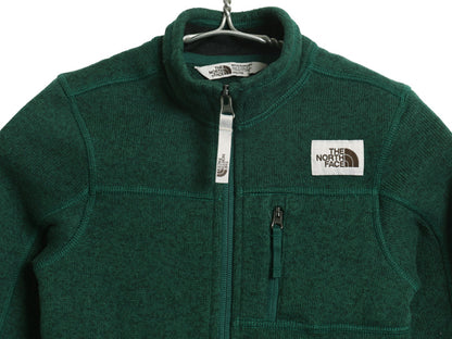 US企画 ノースフェイス ゴードン ライオンズ フリース ジャケット キッズ XXS 100cm 古着 セーター フルジップ ブルゾン ワンポイント 子供