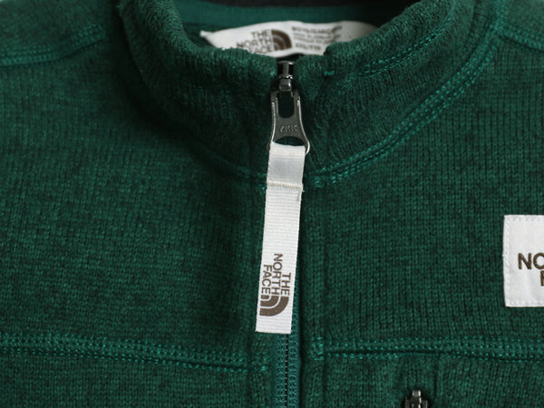 US企画 ノースフェイス ゴードン ライオンズ フリース ジャケット キッズ XXS 100cm 古着 セーター フルジップ ブルゾン ワンポイント 子供