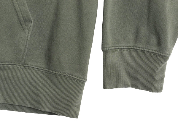 ノースフェイス 両面 プリント スウェット フード パーカー メンズ XL / アウトドア トレーナー プルオーバー 裏起毛 大きいサイズ カーキ