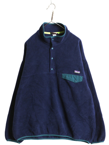 パタゴニア シンチラ スナップT メンズ XL / 古着 13年製 プルオーバー フリース ジャケット ブルゾン ジャンパー ハイネック 大きいサイズ