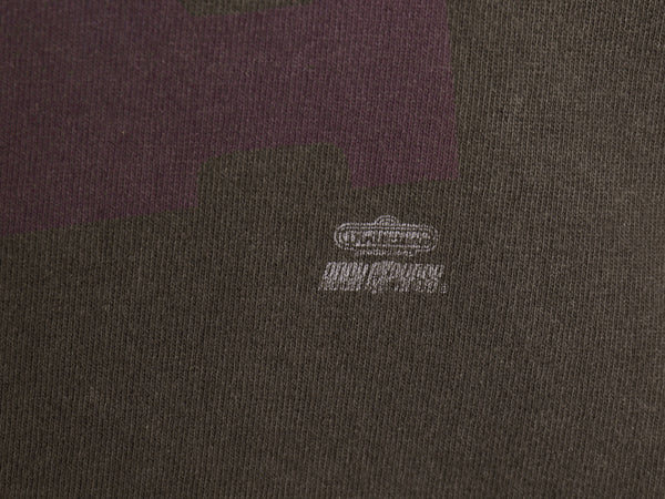 90s ★ エリック クラプトン フォト イラスト プリント Tシャツ メンズ XL 古着 当時物 バンド ロック シングルステッチ フェード ブラック