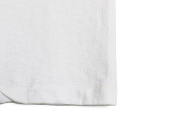 デッドストック 80's USA製 アルテックス フットボール 半袖 Tシャツ メンズ M ヴィンテージ Vネック シングルステッチ トリコ ライン 無地