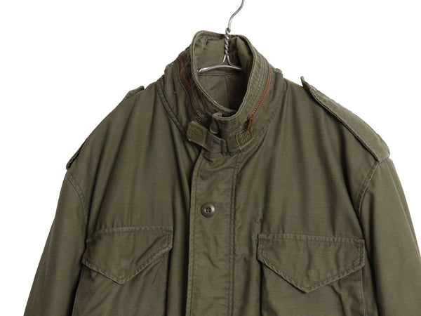 70s 米軍実物 US ARMY M-65 フィールド ジャケット MEDIUM REGULAR 78年製 ヴィンテージ ミリタリー 3rd ブラス 軍物 ブルゾン ジャンパー