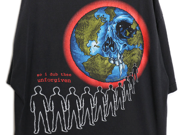90s ★ メタリカ パスヘッド イラスト プリント Tシャツ メンズ XL / オールド オフィシャル 当時物 バンド ロック メタル スカル 黒 GIANT