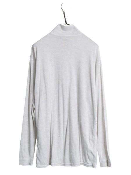 00s USA製 パタゴニア キャプリーン 長袖 Tシャツ メンズ XL 01年製 アウトドア ハーフジップ ロンT ストレッチ ワンポイント 大きいサイズ