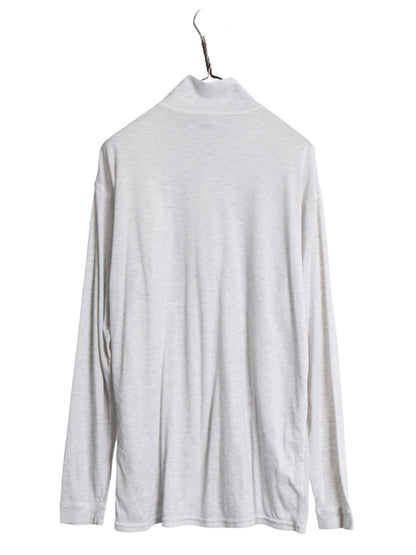 00s USA製 パタゴニア キャプリーン 長袖 Tシャツ メンズ XL 01年製 アウトドア ハーフジップ ロンT ストレッチ ワンポイント 大きいサイズ