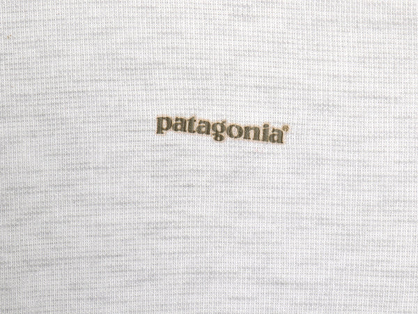 00s USA製 パタゴニア キャプリーン 長袖 Tシャツ メンズ XL 01年製 アウトドア ハーフジップ ロンT ストレッチ ワンポイント 大きいサイズ
