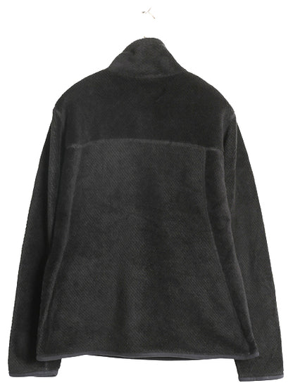 パタゴニア リツール スナップT プルオーバー ジャケット レディース М / 古着 17年製 フリース アウトドア ブルゾン ハイネック ブラック