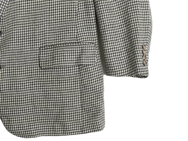 90s USA製 POLO UNIVERSITY CLUB ラルフローレン テーラード ジャケット メンズ L 程/ オールド ポロ ブレザー ウール 千鳥格子 チェック