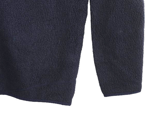 パタゴニア レトロ パイル フリース ジャケット メンズ XL 程 古着 18年製 アウトドア ハーフジップ プルオーバー ジャンパー ボア 廃盤 紺