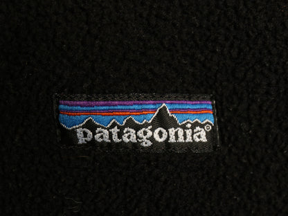 90s ★ パタゴニア マースピアル シンチラ フリース ジャケット メンズ S / 98年製 オールド プルオーバー ブルゾン ハーフジップ ブラック