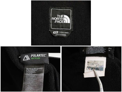 ノースフェイス デナリ ジャケット レディース M 古着 アウトドア フリース ナイロン フルジップ ブルゾン ジャンパー ハイネック ブラック