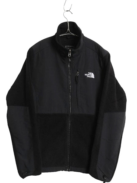 ノースフェイス デナリ ジャケット レディース M 古着 アウトドア フリース ナイロン フルジップ ブルゾン ジャンパー ハイネック ブラック