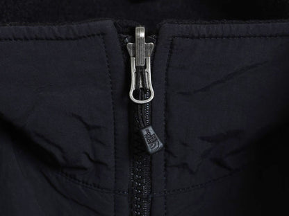 ノースフェイス デナリ ジャケット レディース M 古着 アウトドア フリース ナイロン フルジップ ブルゾン ジャンパー ハイネック ブラック