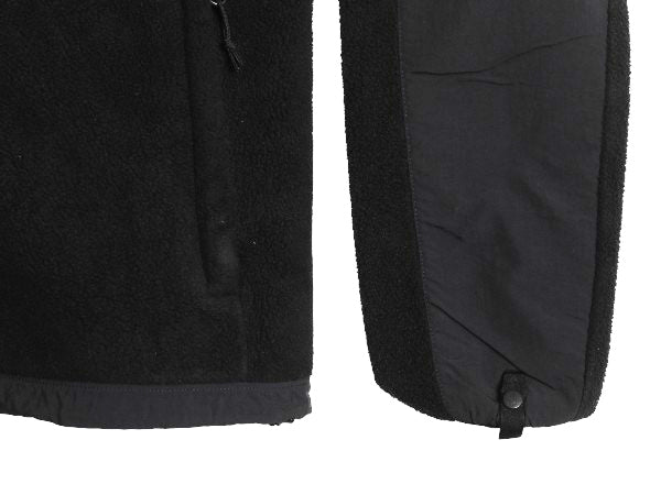 ノースフェイス デナリ ジャケット レディース M 古着 アウトドア フリース ナイロン フルジップ ブルゾン ジャンパー ハイネック ブラック