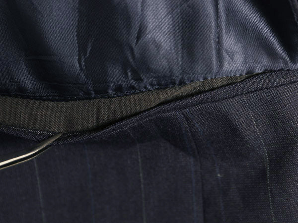 90s USA製 POLO UNIVERSITY CLUB ラルフローレン テーラード ジャケット メンズ XL 程/ オールド ポロ ブレザー スーツ ウール ストライプ