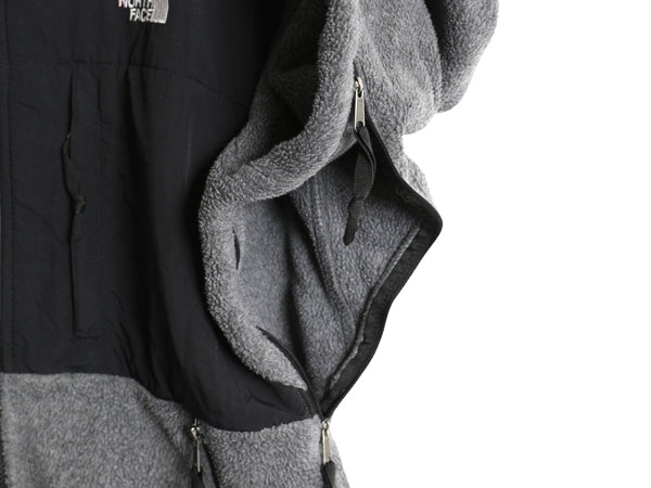 ノースフェイス デナリ ジャケット メンズ S / 古着 アウトドア フリース ナイロン フルジップ ジャンパー ブルゾン ハイネック ツートン