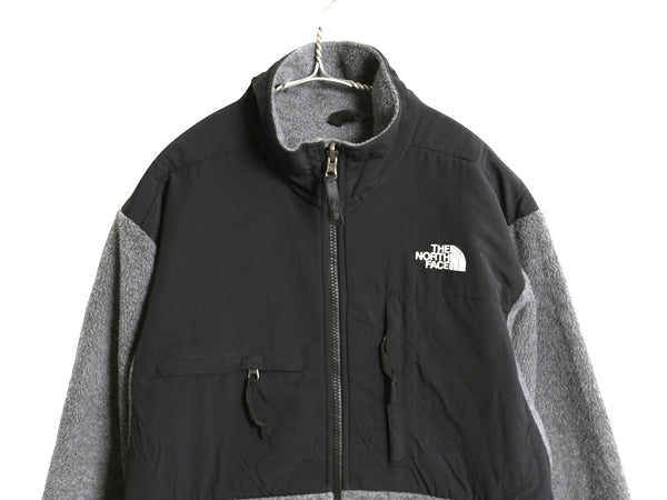 ノースフェイス デナリ ジャケット メンズ S / 古着 アウトドア フリース ナイロン フルジップ ジャンパー ブルゾン ハイネック ツートン